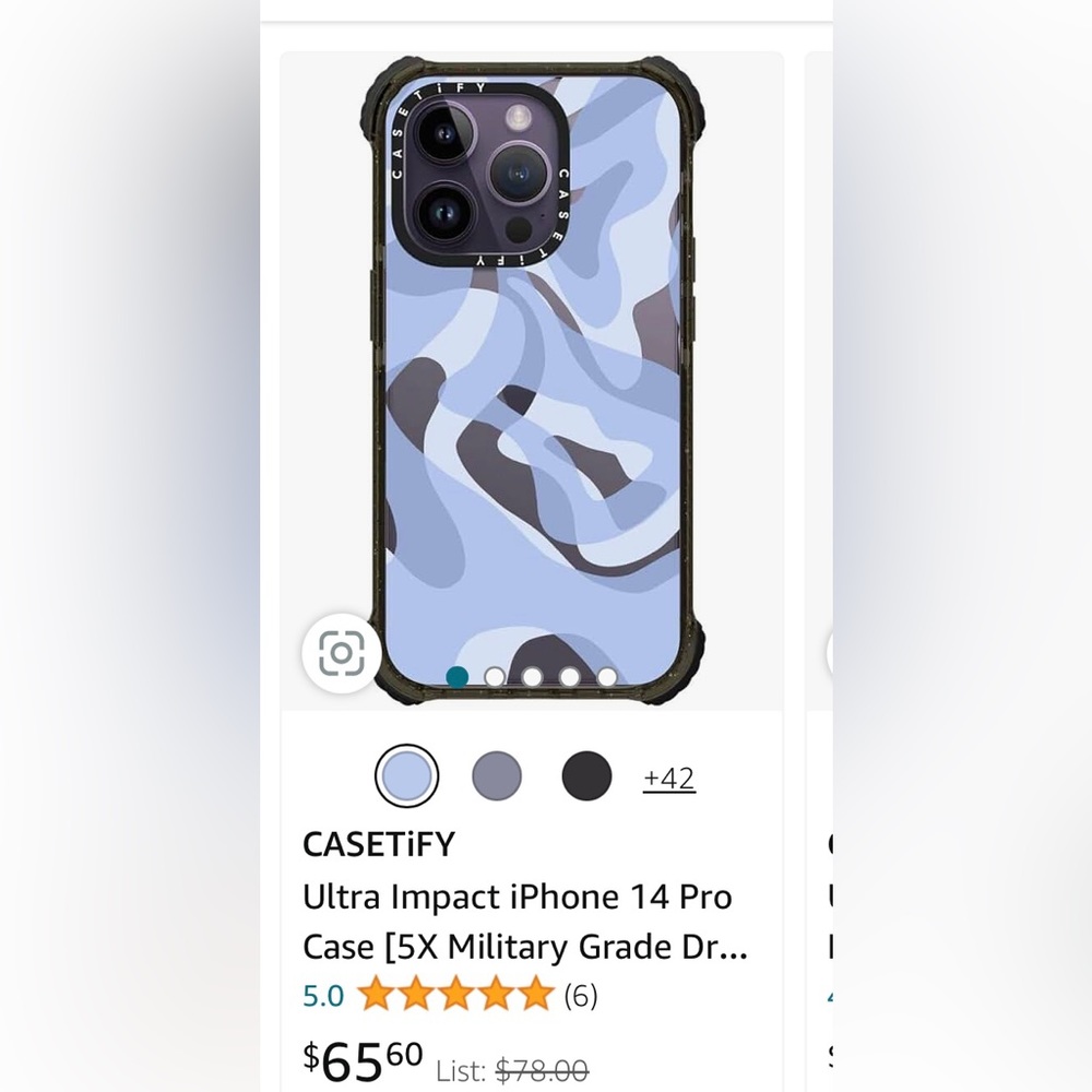 CASETiFY Ultra Impact iPhone 14 Pro Case [5X Military Grade Drop Tested / 11.5ft
